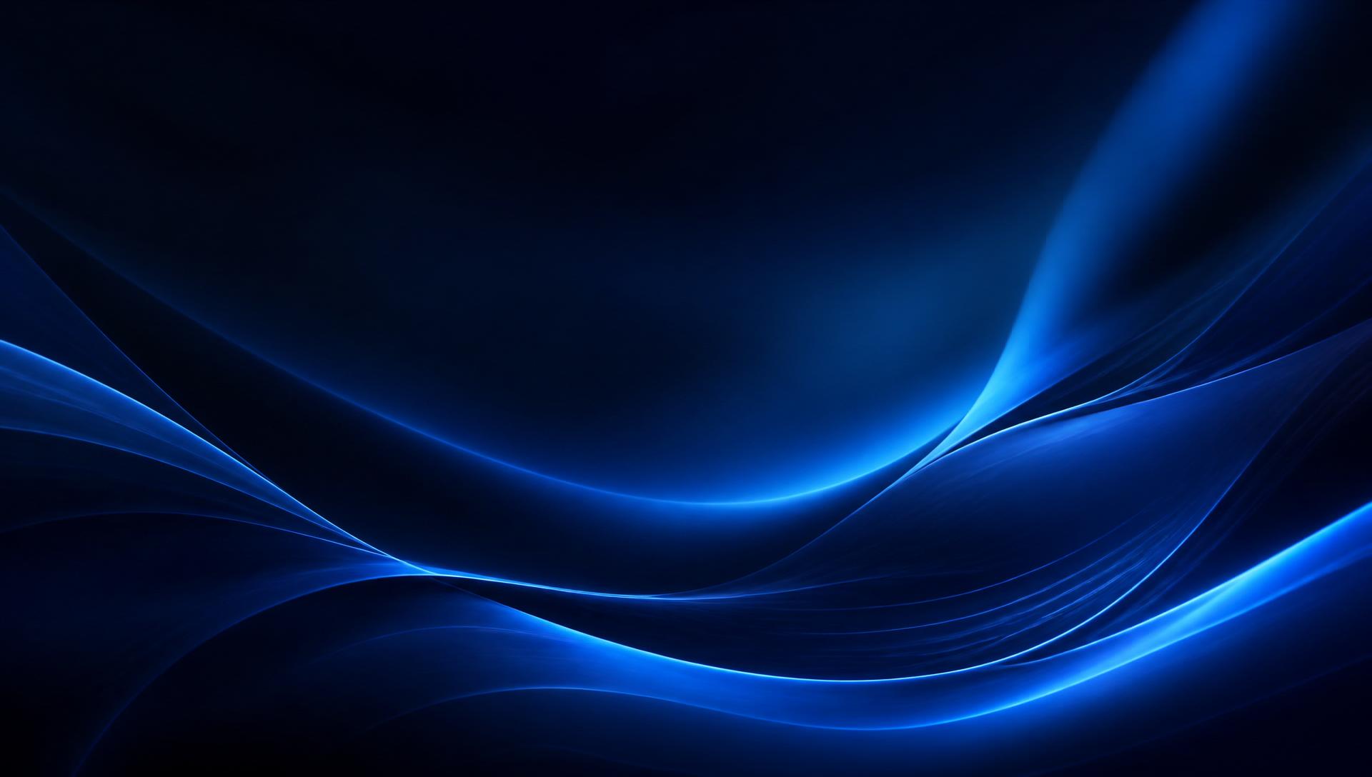 Abstract flow texture in deep blue tones